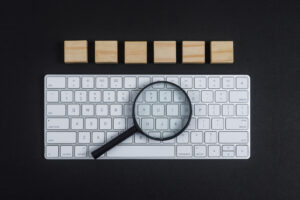 Recherche, Tastatur