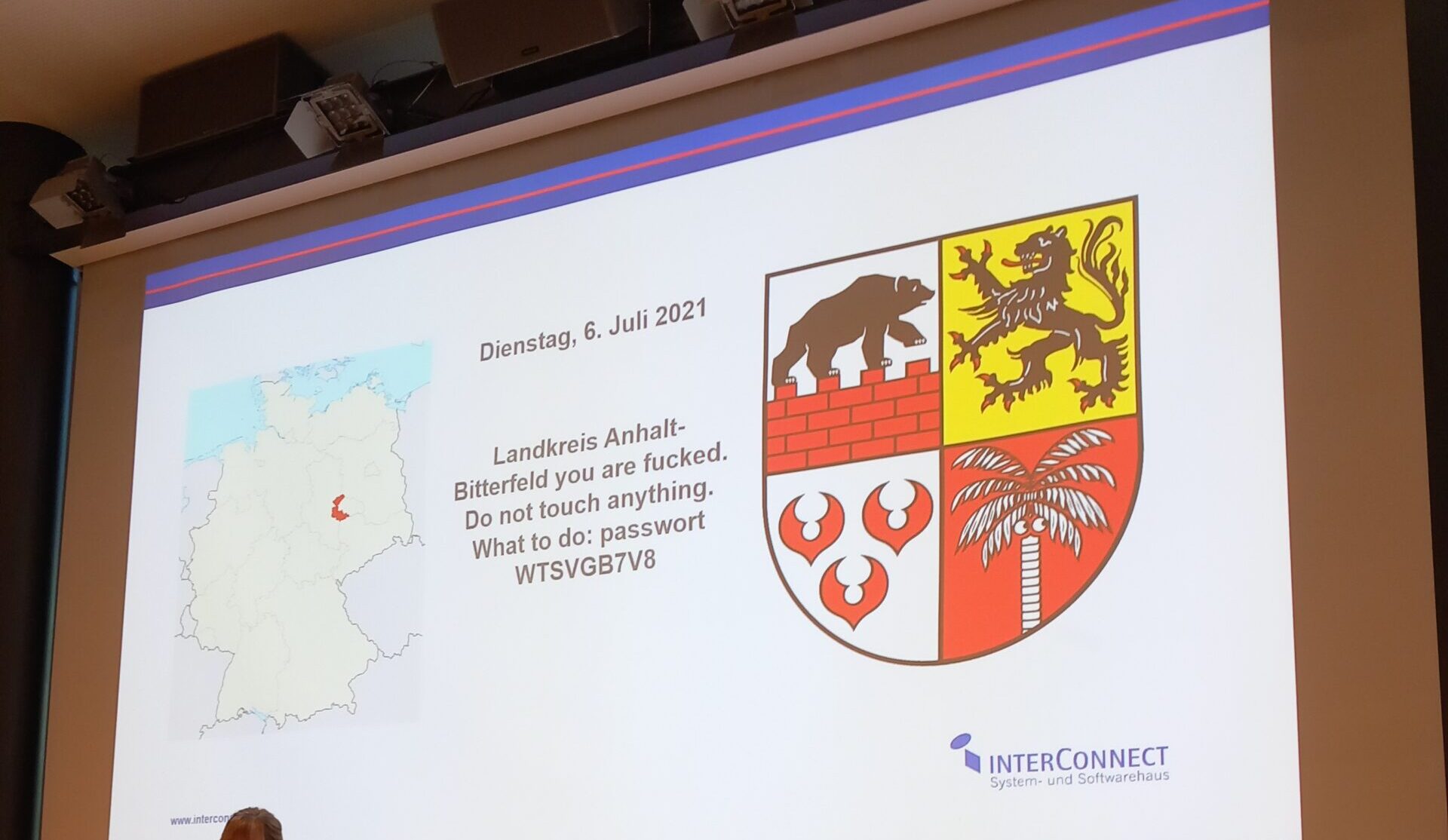 Cyberkatastrophenfall: Der Angriff auf Anhalt-Bitterfeld