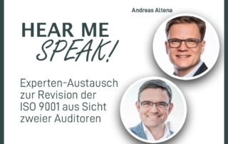Tagung zur ISO 9001 Revision