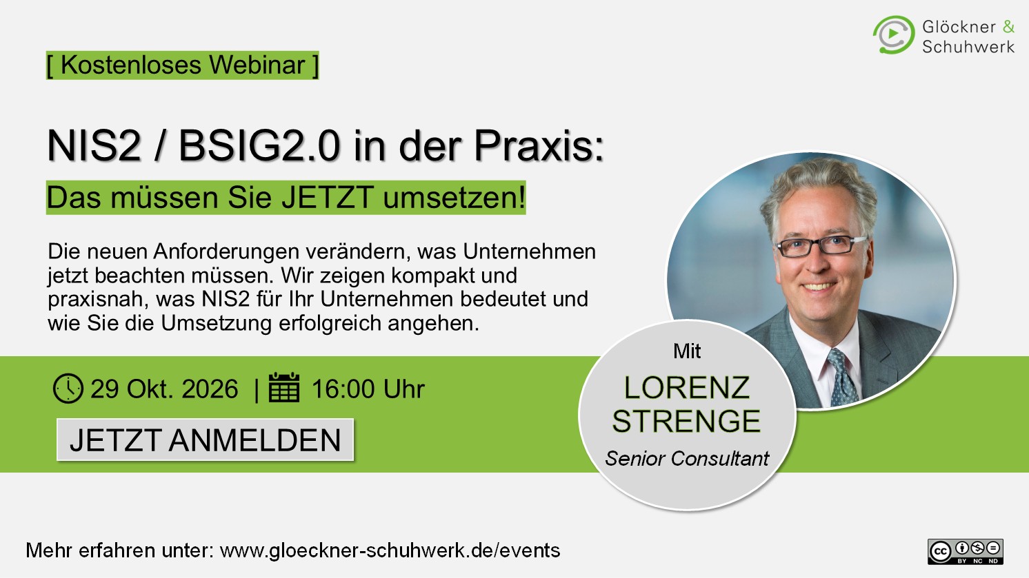 Webinar zum Thema NIS2/ BSIG 2.0